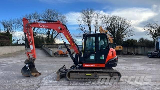 Kubota KX 080-4 Средни екскаватори 7т - 12т
