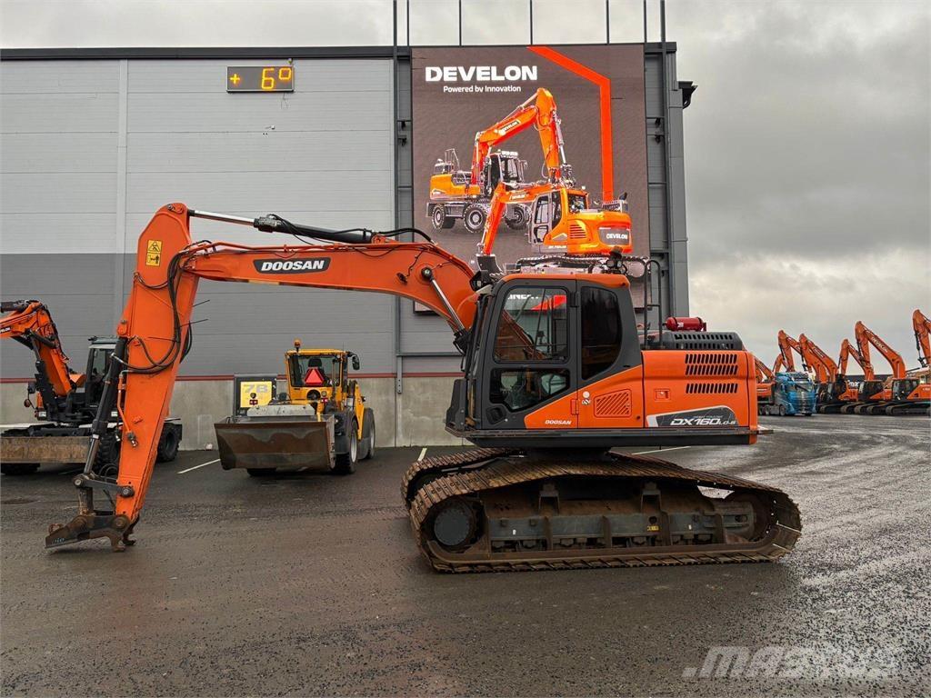 Doosan DX160LC-5 Верижен екскаватор