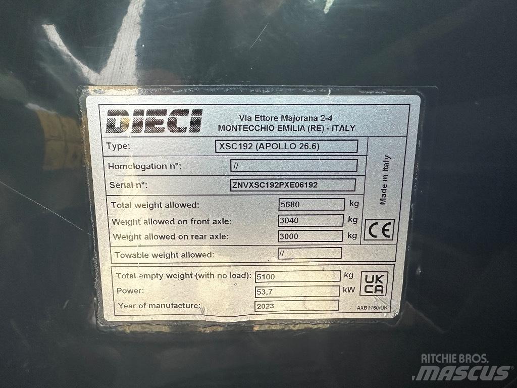 Dieci Apollo 26.6 Телескопични товарачи