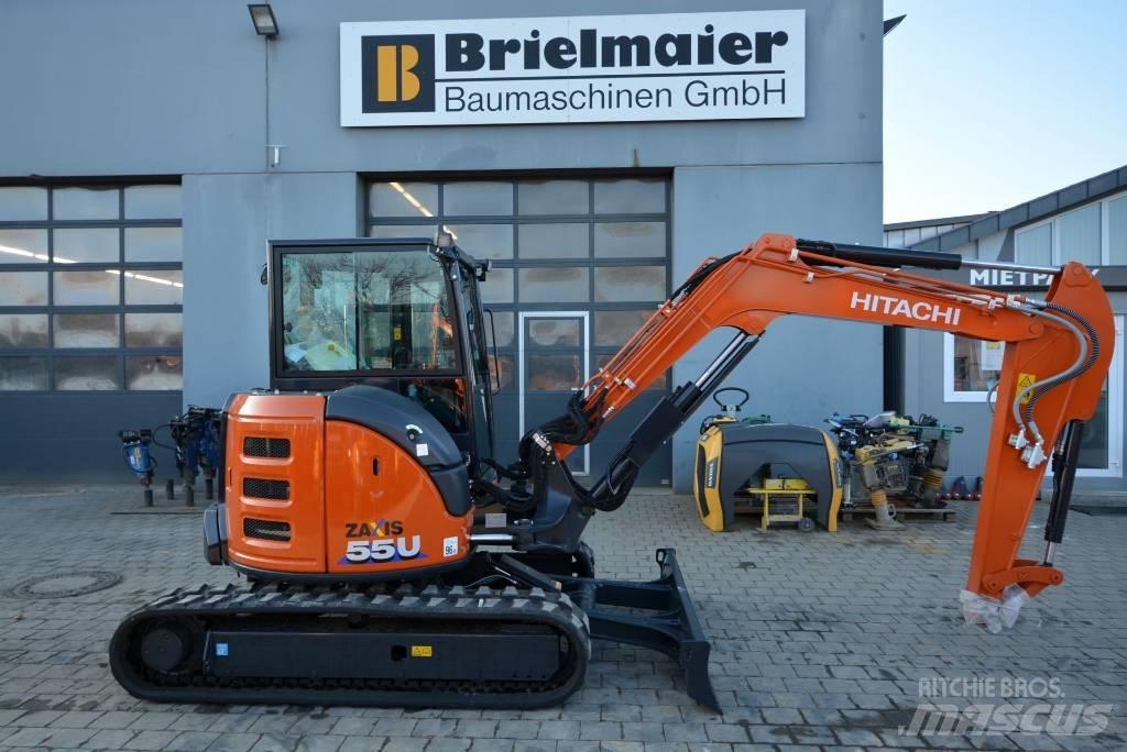 Hitachi ZX 55 U-6 Мини екскаватори < 7 т