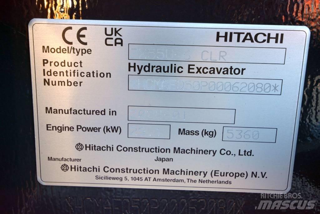 Hitachi ZX 55 U-6 Мини екскаватори < 7 т