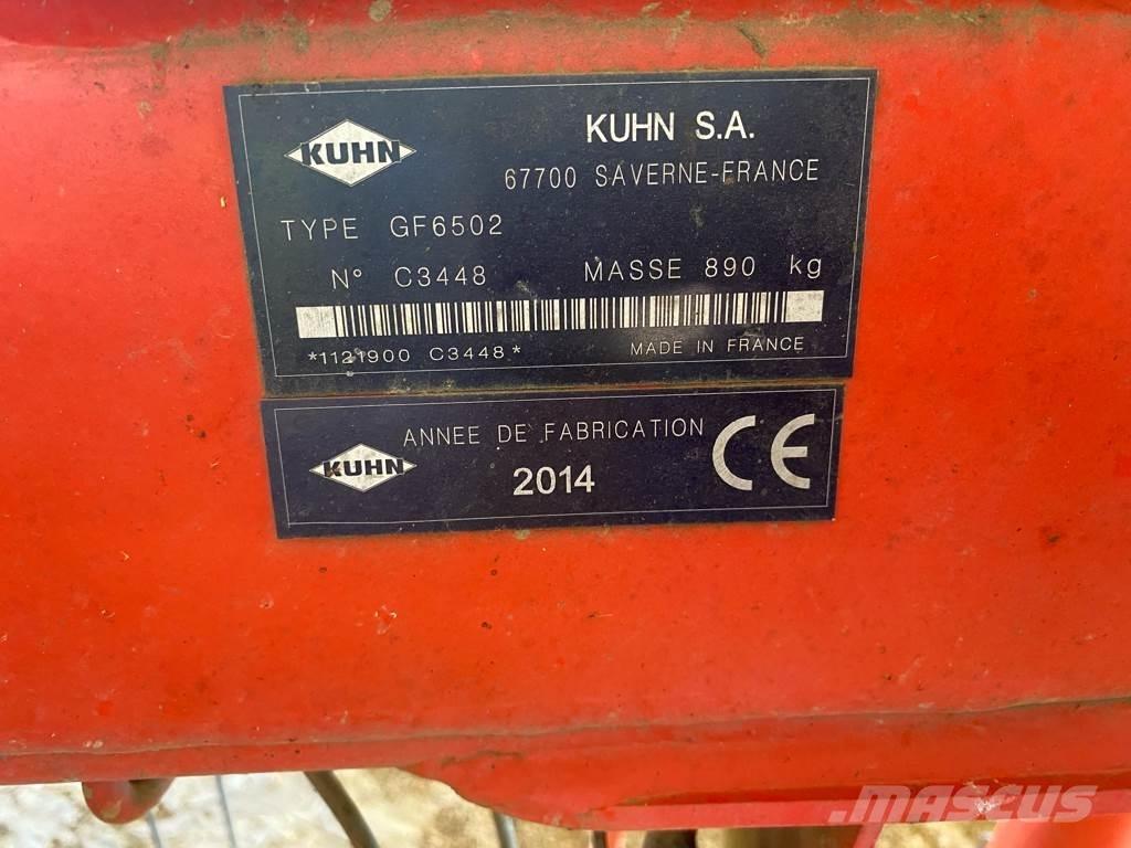 Kuhn GF 6502 Гребла и сенообръщачки