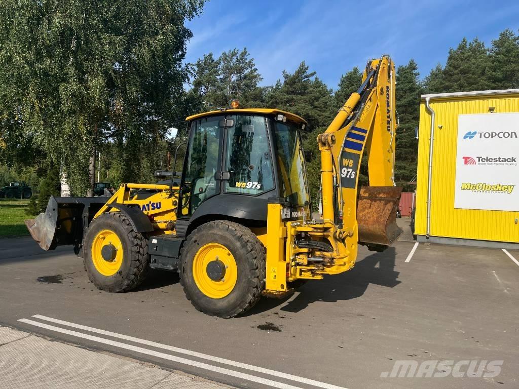 Komatsu WB 97 S-8 Товарач със заден ексватор