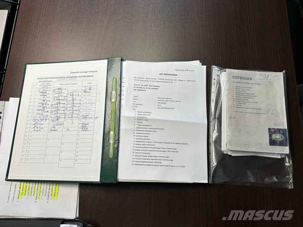 Land Rover Defender Кранове за тежък терен