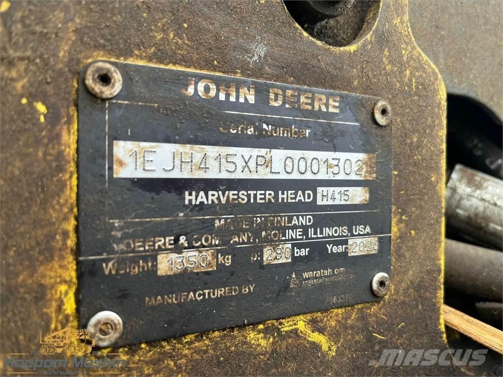John Deere H415 Глави за харвестери