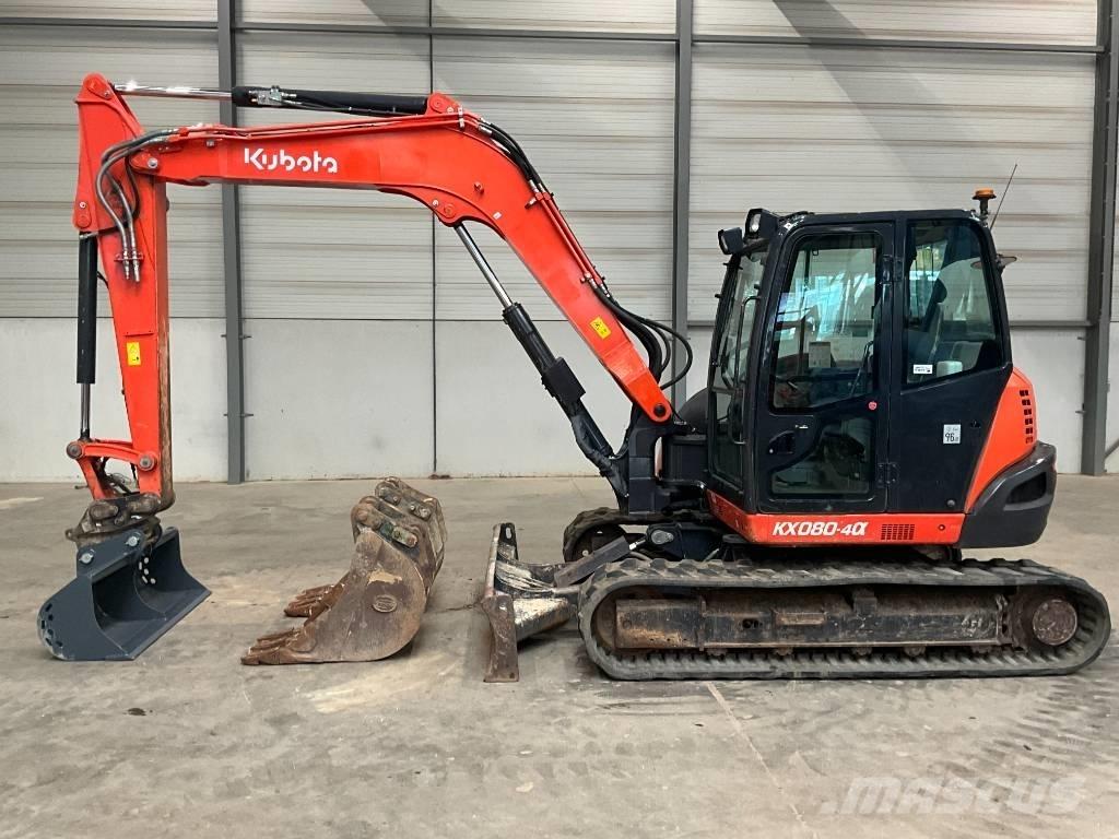 Kubota KX 080-4 A Средни екскаватори 7т - 12т