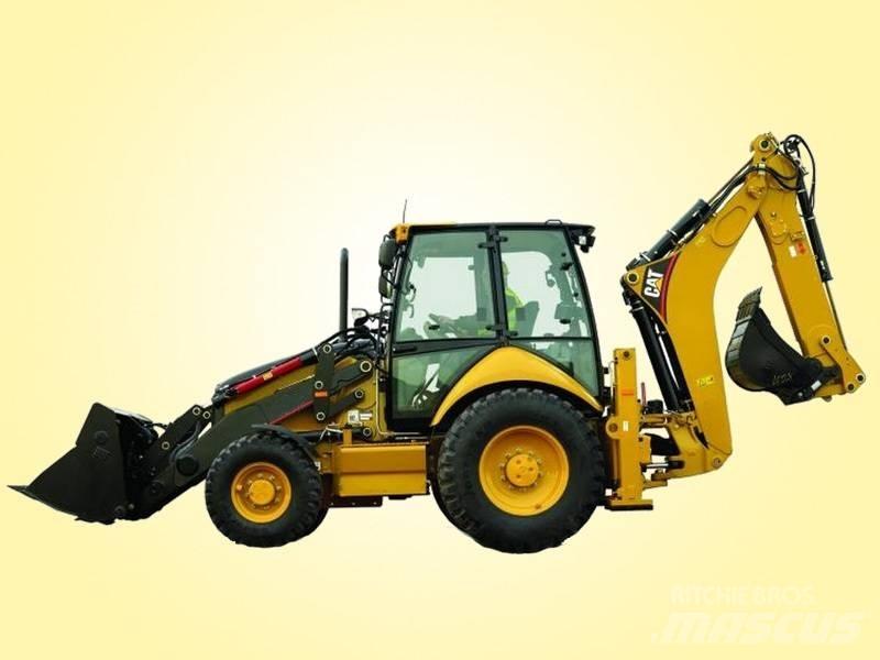 CAT 428 E Товарач със заден ексватор