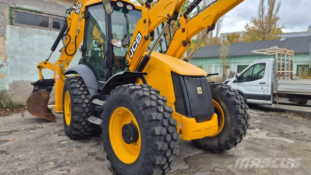 JCB 4 CX Товарач със заден ексватор