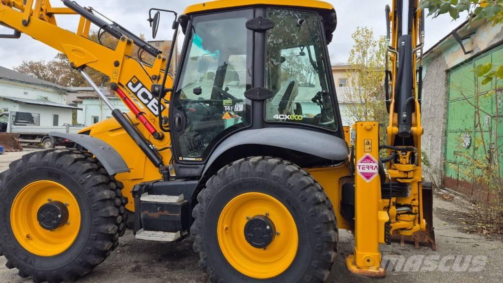 JCB 4 CX Товарач със заден ексватор