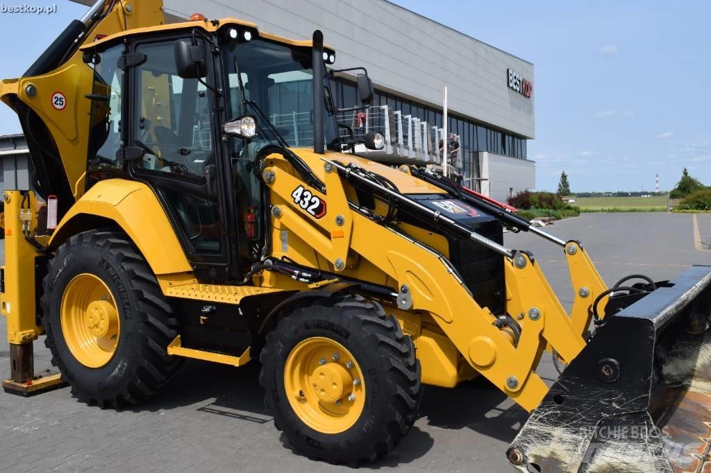 CAT 432 Товарач със заден ексватор