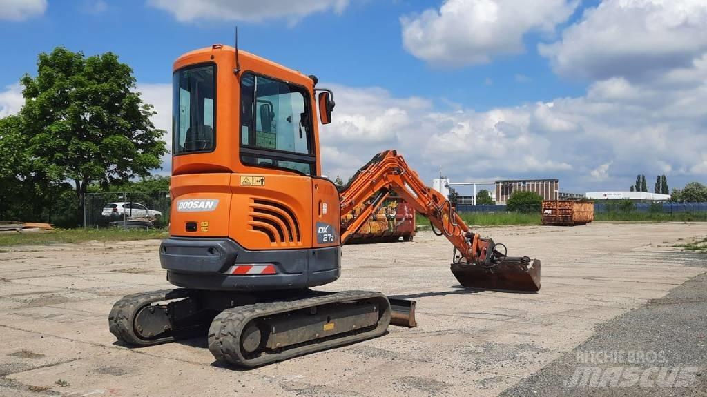 Doosan DX 27 Z Мини екскаватори < 7 т
