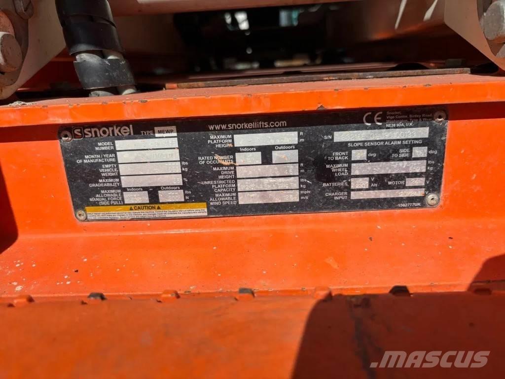 Snorkel S3215E Ножични работни платформи