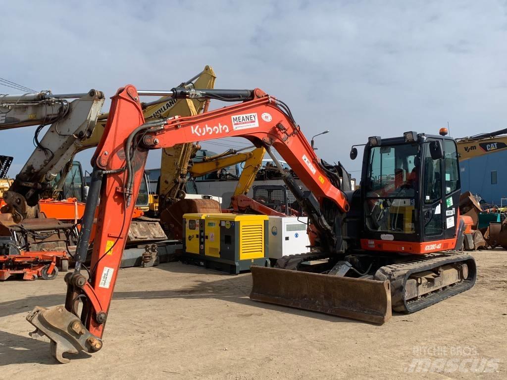 Kubota KX 080-4A Средни екскаватори 7т - 12т