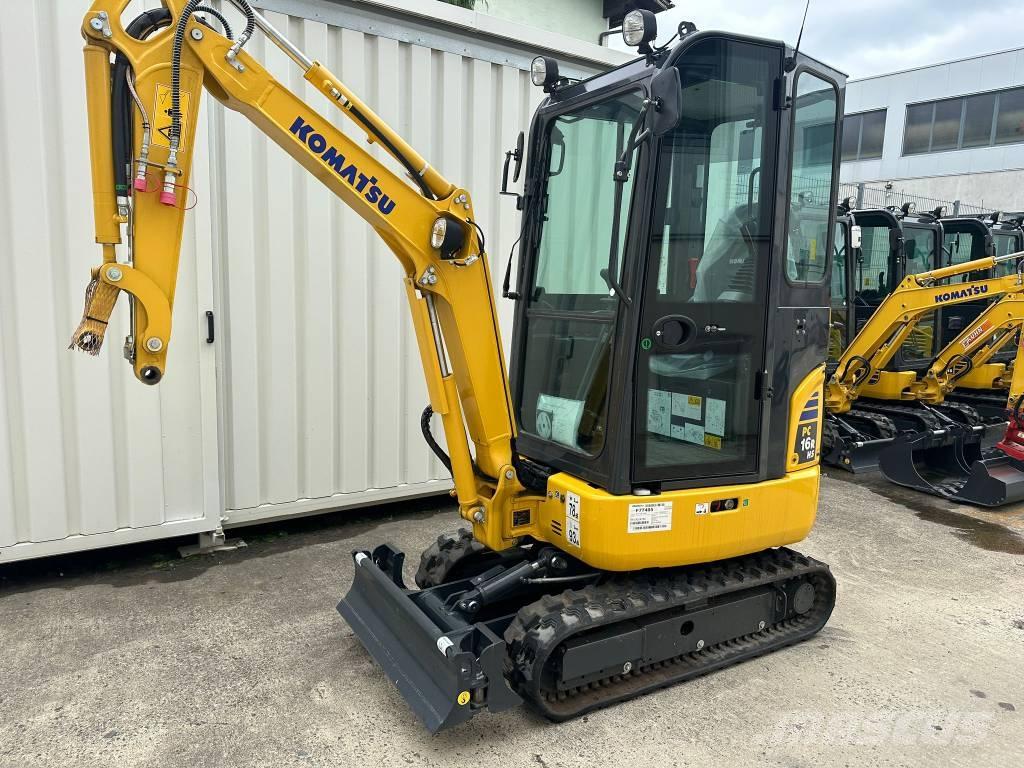 Komatsu PC 16 R-3HS Мини екскаватори < 7 т