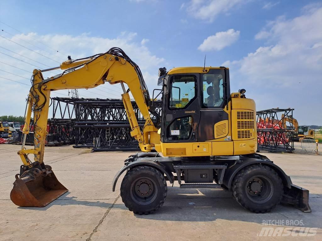 Komatsu PW118MR-11 Колесни екскаватори