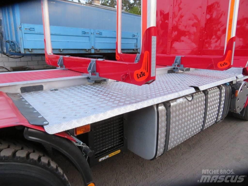 Scania R 500 За превоз на дървени трупи