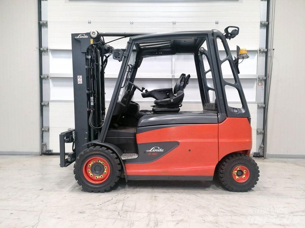 Linde E40HL-01/600 Електрически вилични кари-повдигачи