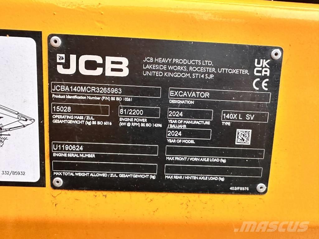 JCB 140 X Верижен екскаватор
