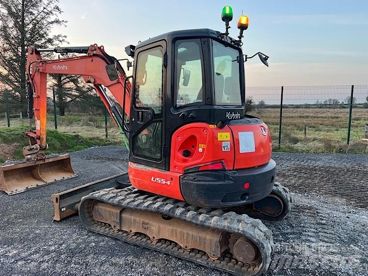 Kubota U55-4 Мини екскаватори < 7 т