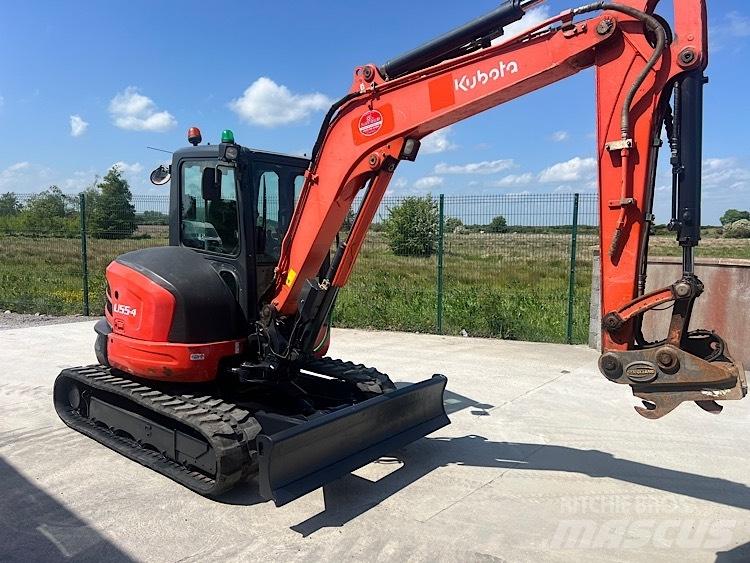 Kubota U55-4 Мини екскаватори < 7 т
