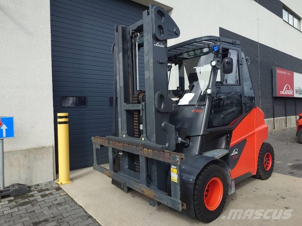 Linde E 70/1279 Електрически вилични кари-повдигачи
