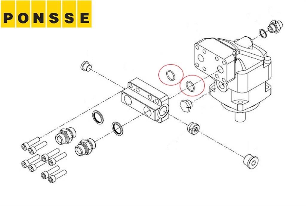 Ponsse 0014102 Хидравлични
