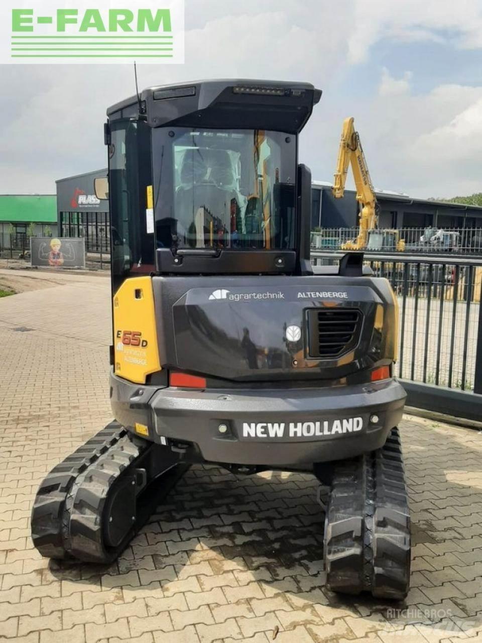 New Holland e65d Колесни екскаватори
