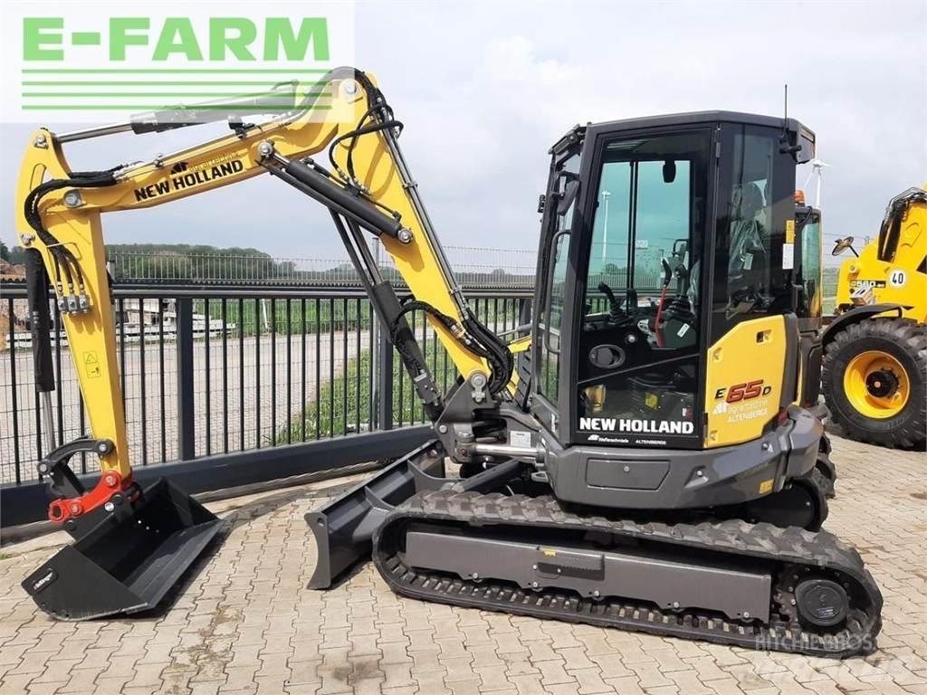 New Holland e65d Колесни екскаватори