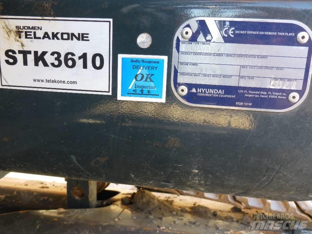 Hyundai HX180L Верижен екскаватор
