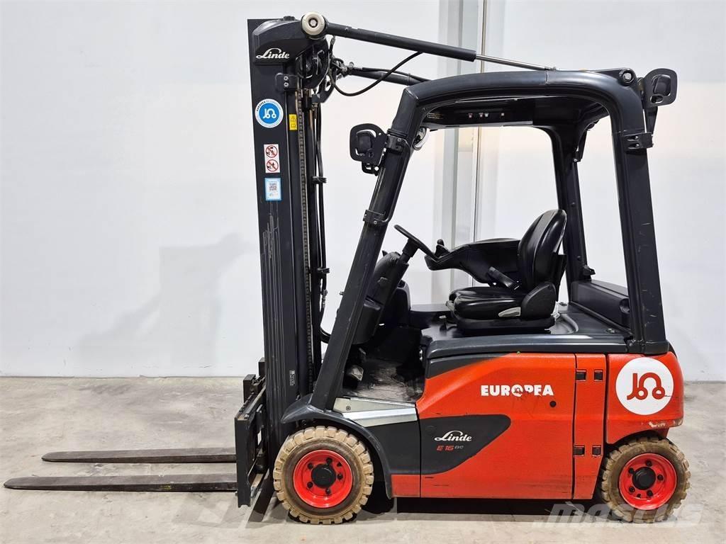 Linde E16P 02 Електрически вилични кари-повдигачи