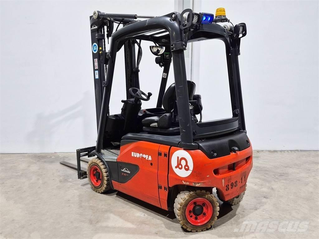 Linde E16P 02 Електрически вилични кари-повдигачи