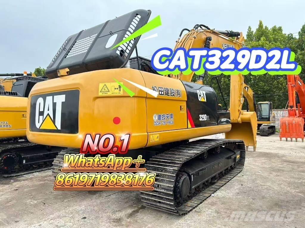 CAT 329 D2L Верижен екскаватор