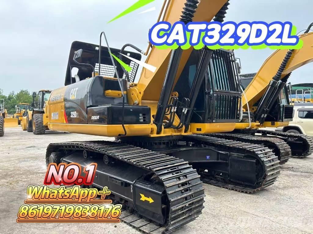 CAT 329 D2L Верижен екскаватор