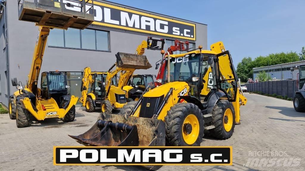 JCB 4 CX Товарач със заден ексватор
