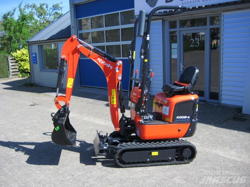 Kubota K008-5 Мини екскаватори < 7 т