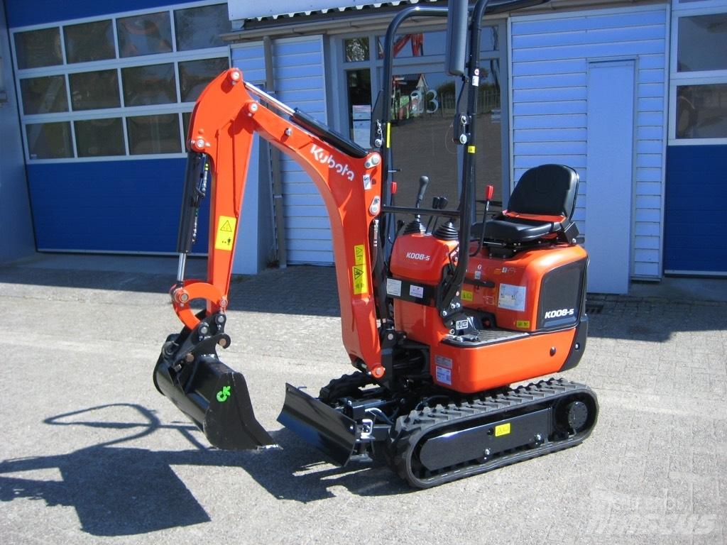 Kubota K008-5 Мини екскаватори < 7 т