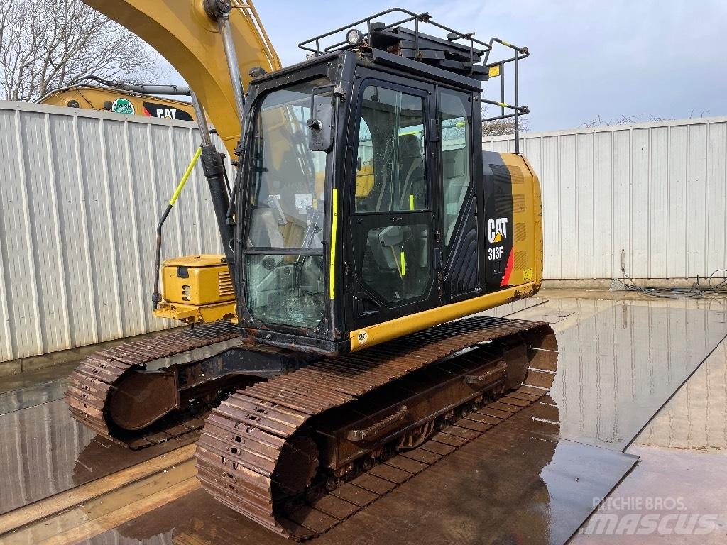 CAT 313 F Верижен екскаватор