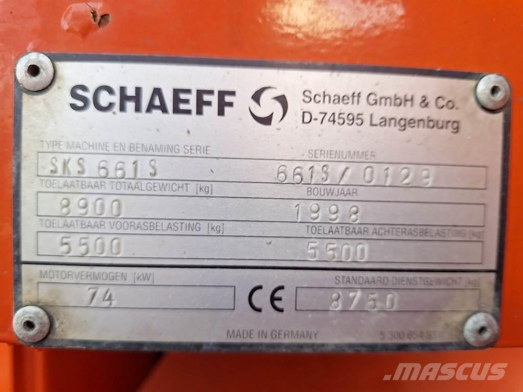 Schaeff SKS 661 Колесни товарачи