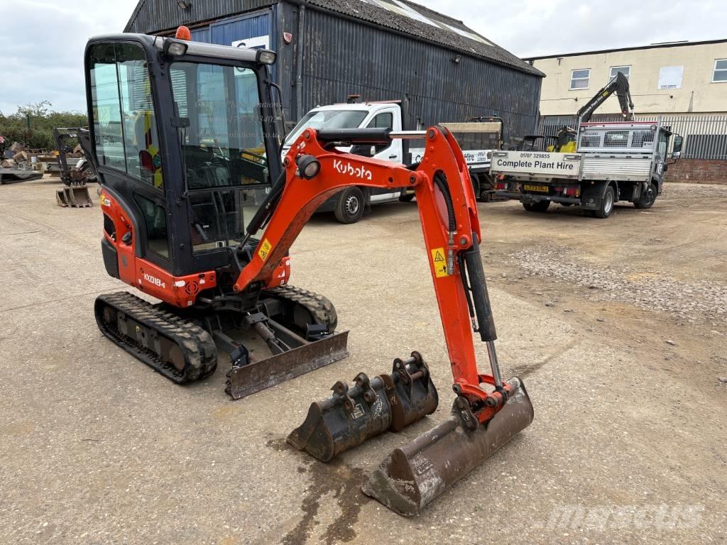 Kubota KX 018-4 Мини екскаватори < 7 т