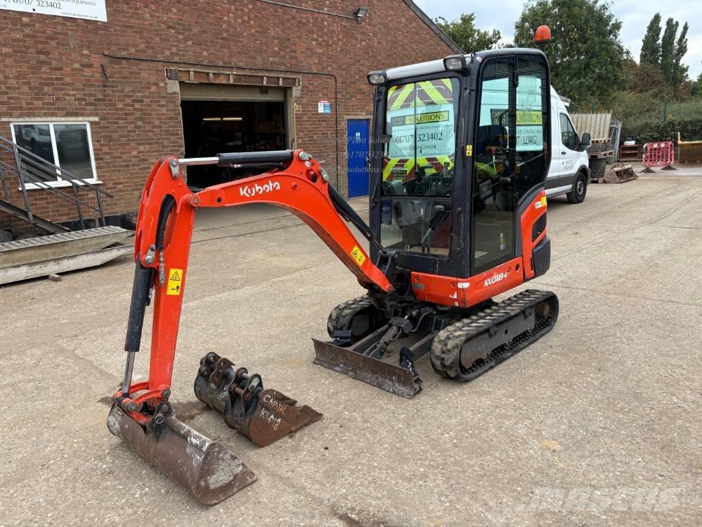 Kubota KX 018-4 Мини екскаватори < 7 т