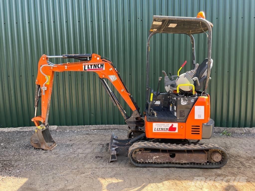 Hitachi ZX 19 U-6 Мини екскаватори < 7 т