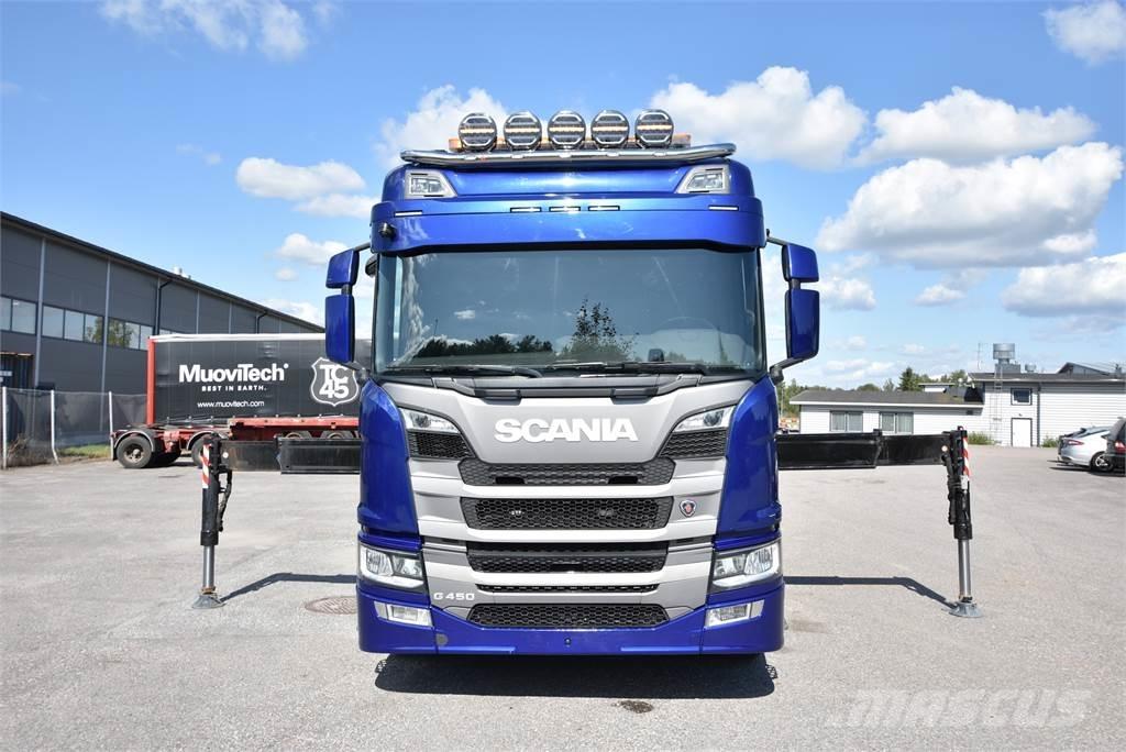 Scania G450 8X4 Автокранове