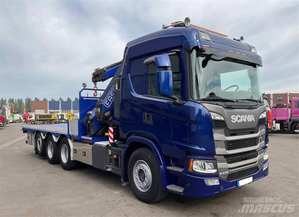 Scania G450 8X4 Автокранове
