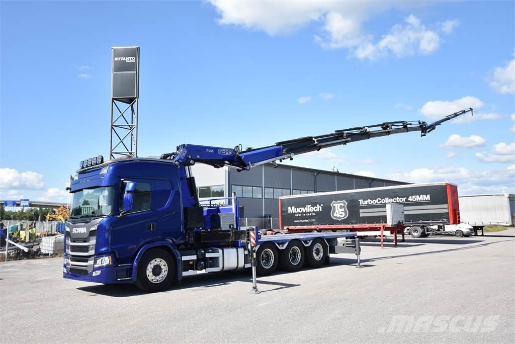 Scania G450 8X4 Автокранове
