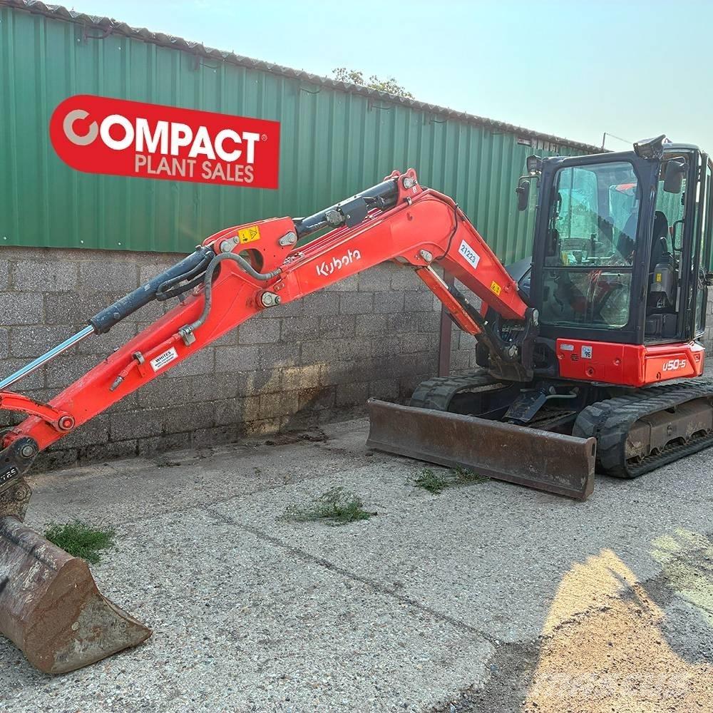 Kubota U 50-5 Мини екскаватори < 7 т