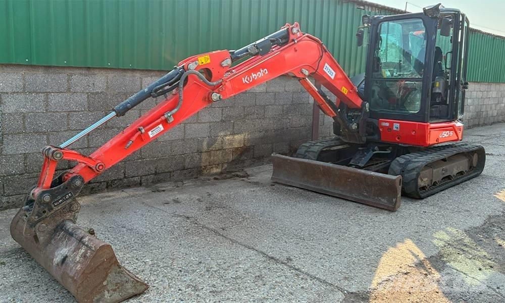 Kubota U 50-5 Мини екскаватори < 7 т