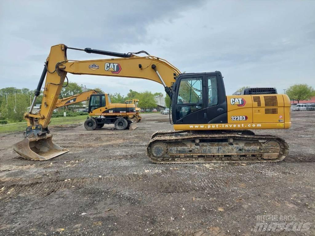 CAT 323D3 Верижен екскаватор