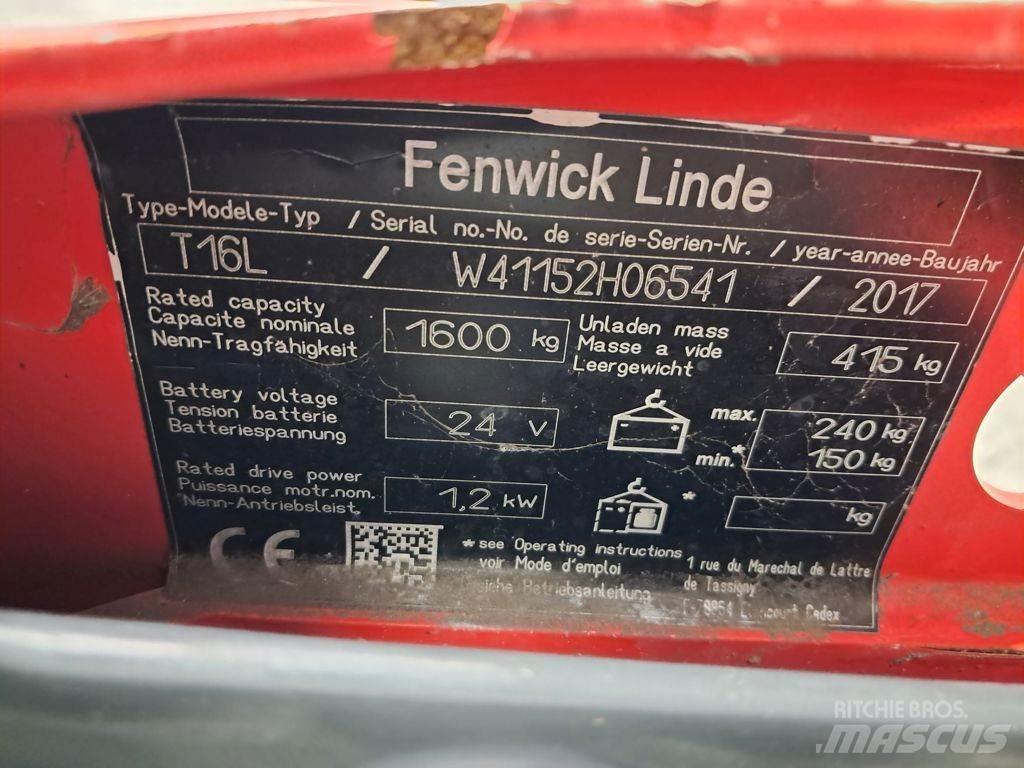 Linde T16L Ръчно водими