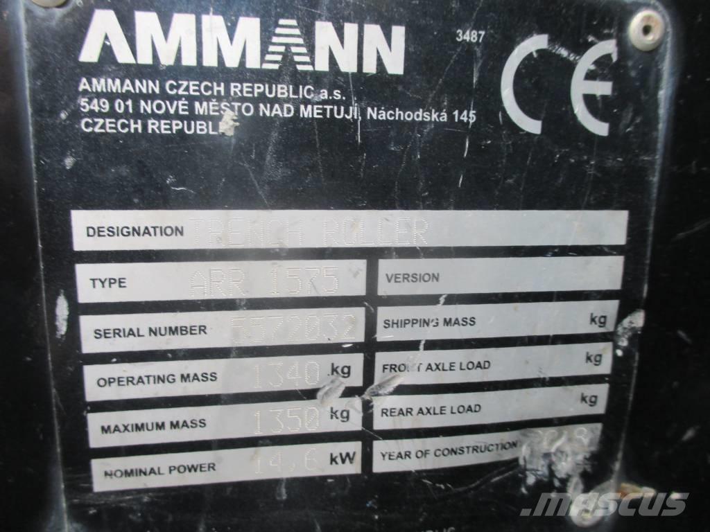 Ammann ARR 1575 Двойни барабанни ролки
