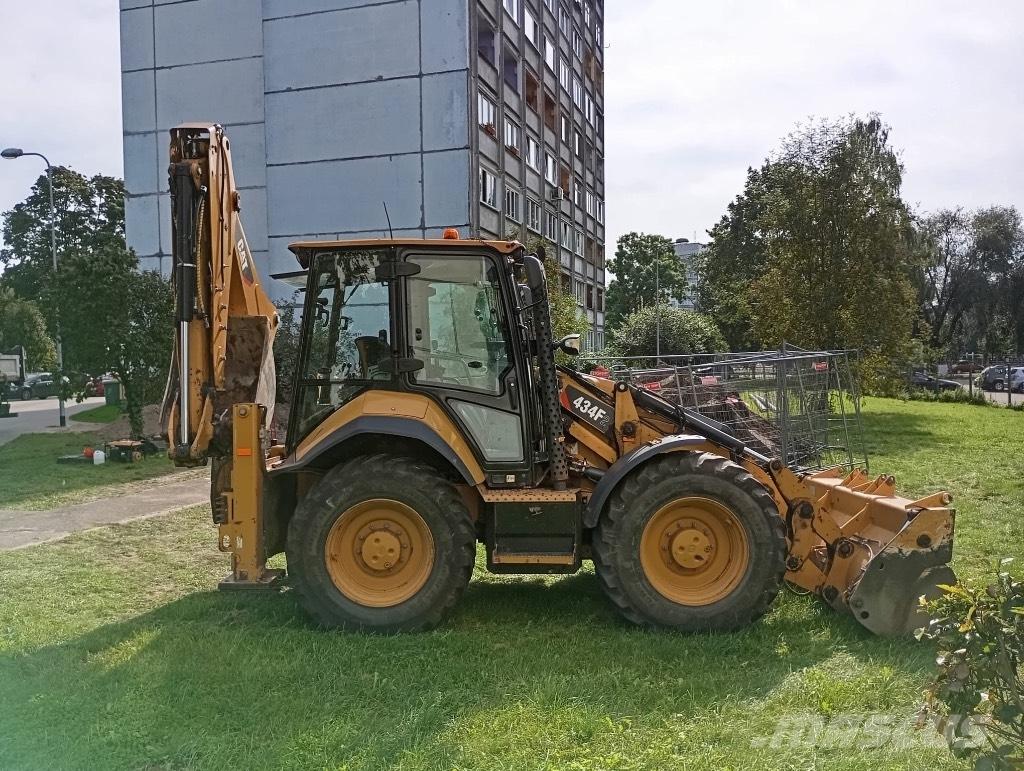 CAT 434 F Товарач със заден ексватор